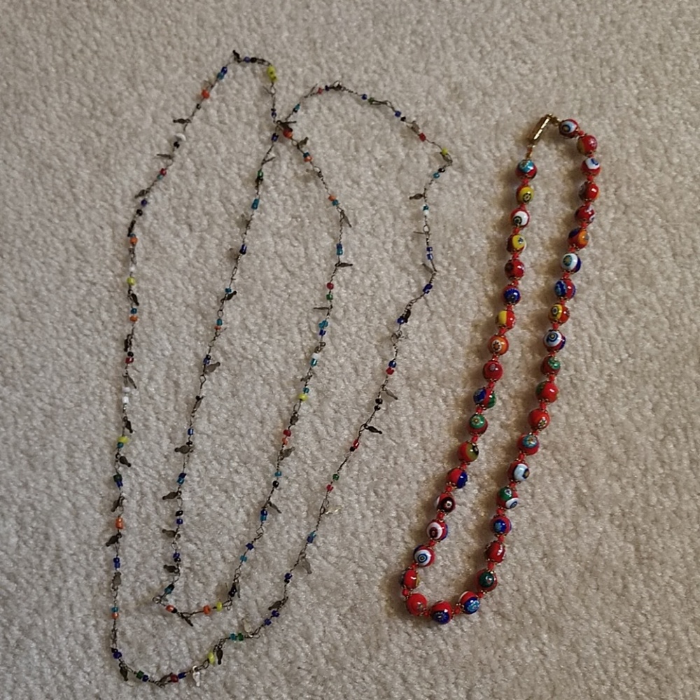2 necklaces
